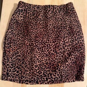 SHEIN Animal Print Pencil Skirt